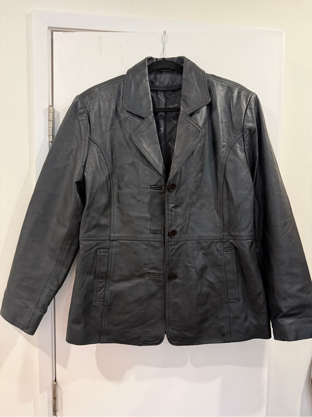 Vintage B.G.O. Genuine Leather Blazer Jacket